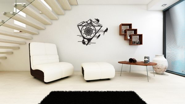 3D contemporary Living Room Interior and modern furniture