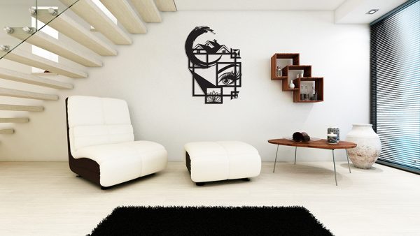 3D contemporary Living Room Interior and modern furniture